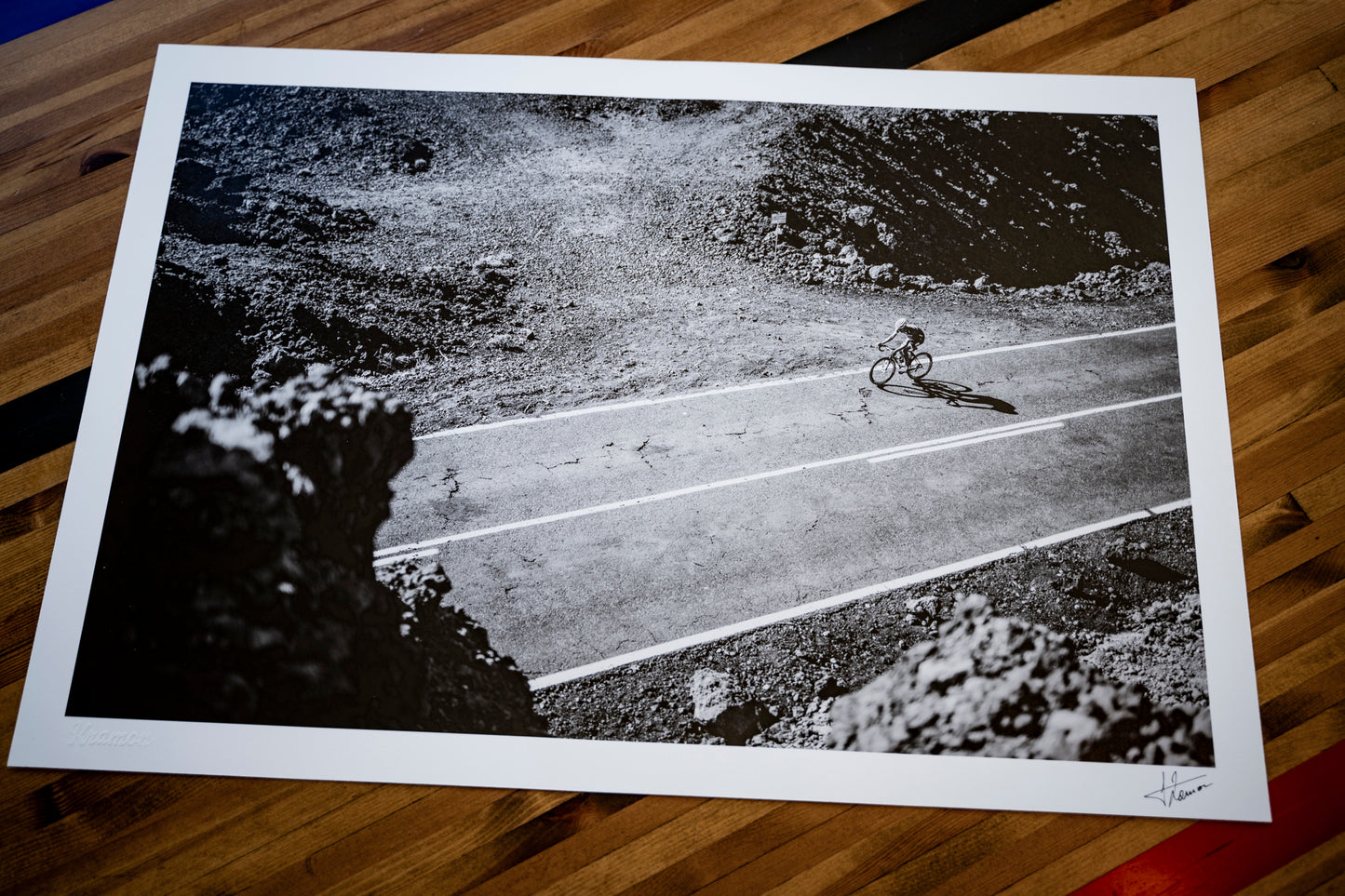 Art Print "Contador magic on the moon / up the Volcano"