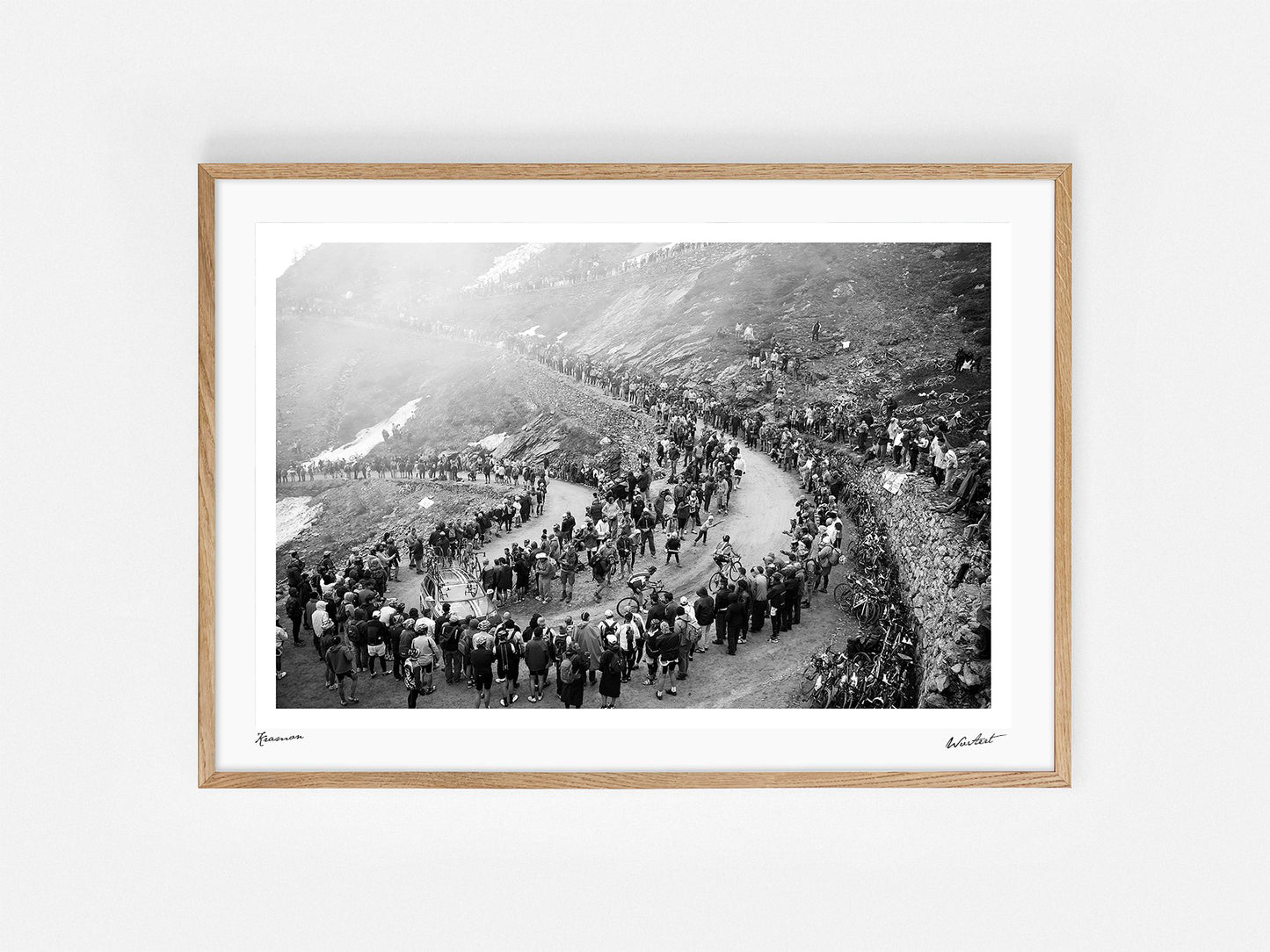 Art Print “Dirt roads up the Colle delle Finestre (2178m)"