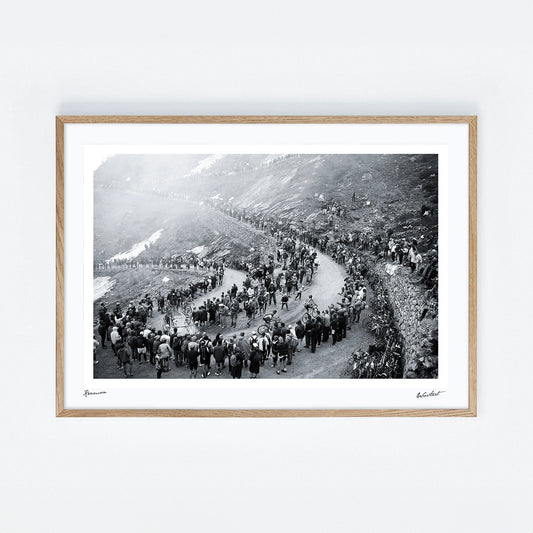 Art Print “Dirt roads up the Colle delle Finestre (2178m)"