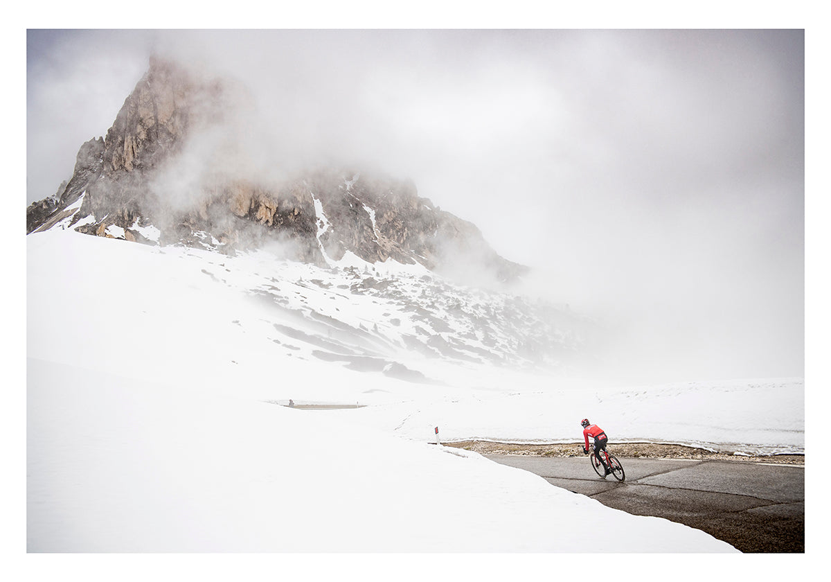 Art Print "Coming over the Passo Giau"