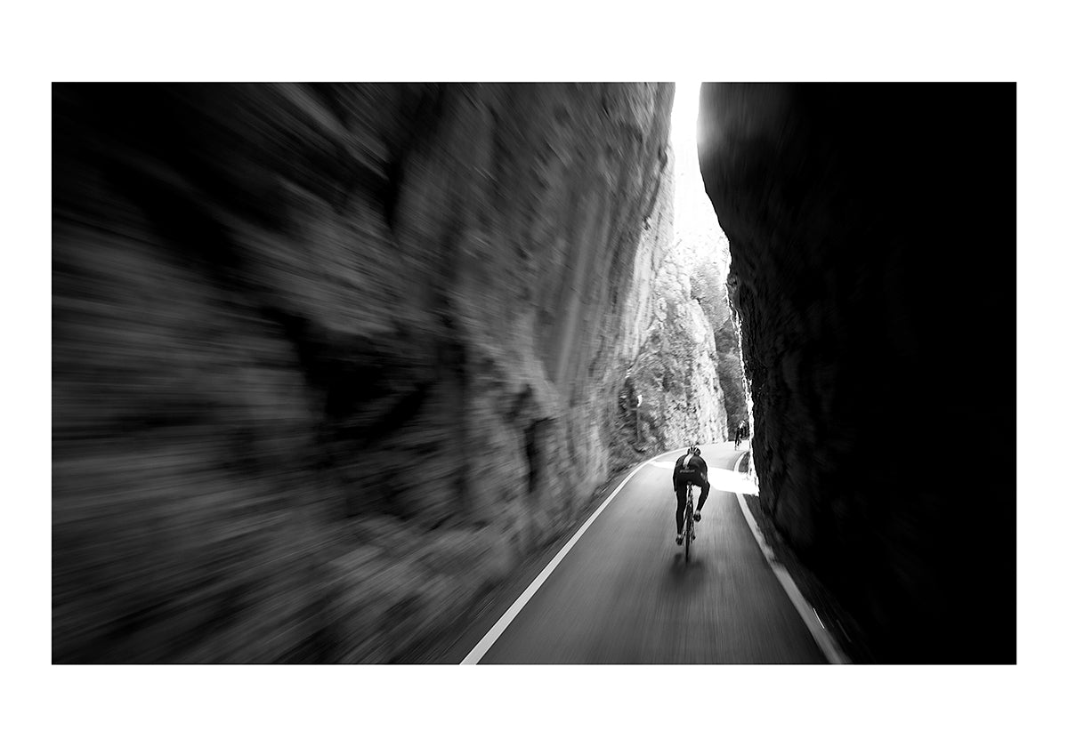 Art Print “Sa Calobra rush”