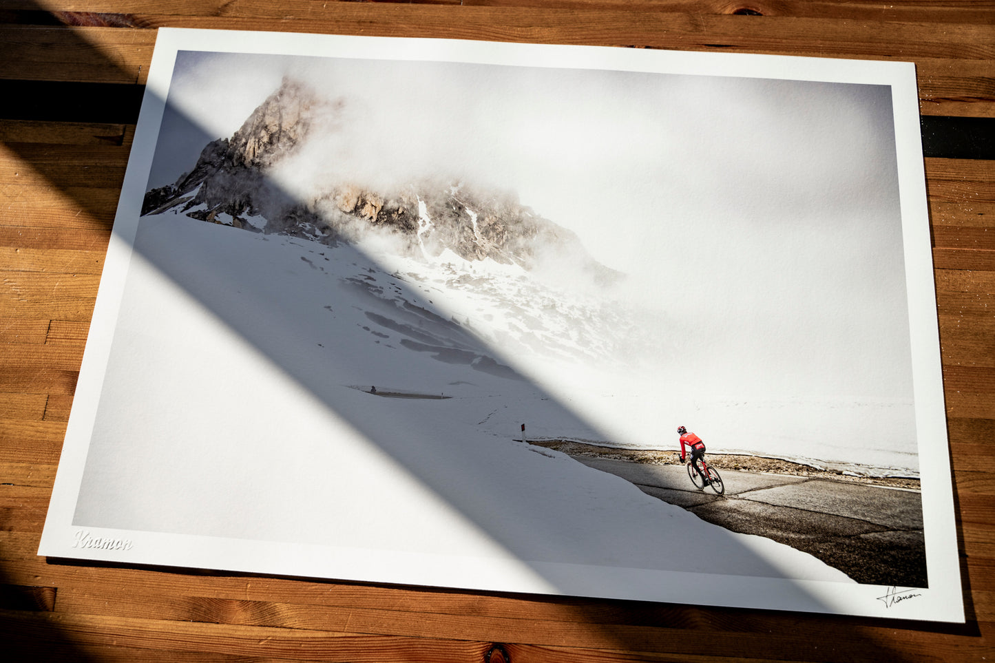 Art Print "Coming over the Passo Giau"