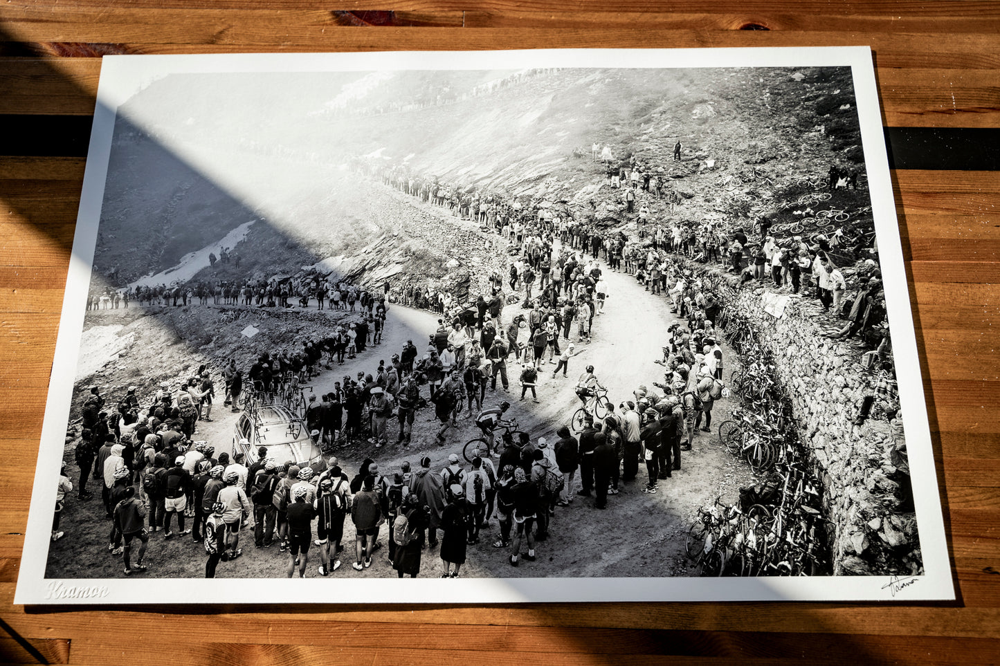 Art Print “Dirt roads up the Colle delle Finestre (2178m)"